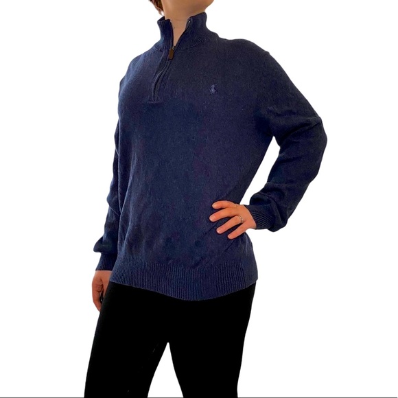 Vintage Polo Ralph Lauren 1/4 Zip Sweater - Picture 3 of 14